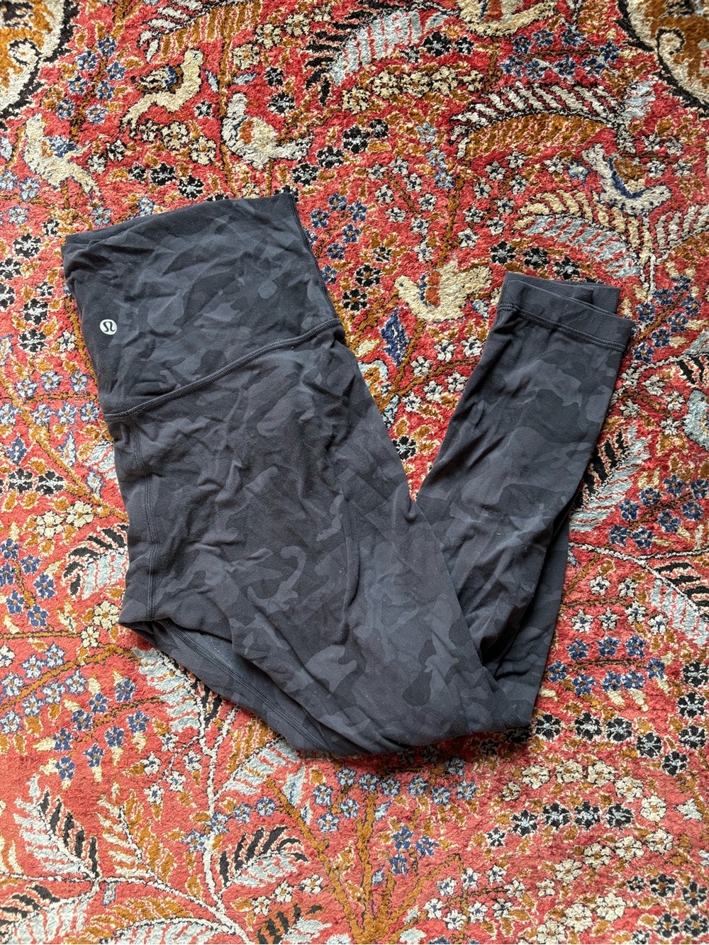 lululemon athletica align Black Camo Leggings